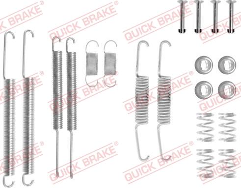 Kawe 105-0598 - Комплект принадлежности, спирани челюсти vvparts.bg