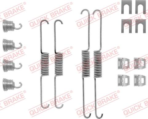 Kawe 105-0553 - Комплект принадлежности, спирани челюсти vvparts.bg