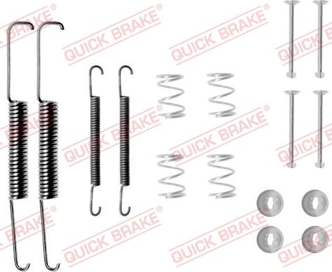 Kawe 105-0510 - Комплект принадлежности, спирани челюсти vvparts.bg