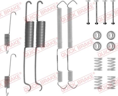 Kawe 105-0691 - Комплект принадлежности, спирани челюсти vvparts.bg