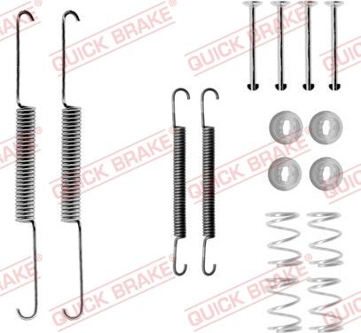 Kawe 105-0659 - Комплект принадлежности, спирани челюсти vvparts.bg