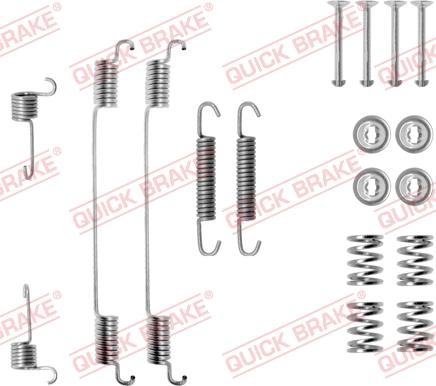 Kawe 105-0682 - Комплект принадлежности, спирани челюсти vvparts.bg