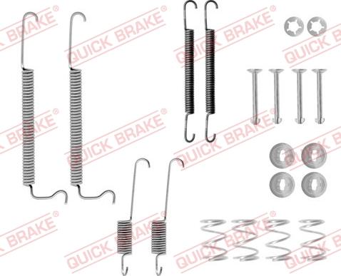 Kawe 105-0628 - Комплект принадлежности, спирани челюсти vvparts.bg