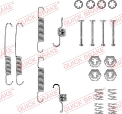 Kawe 105-0673 - Комплект принадлежности, спирани челюсти vvparts.bg