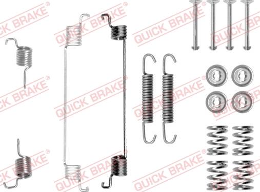 Kawe 105-0672 - Комплект принадлежности, спирани челюсти vvparts.bg