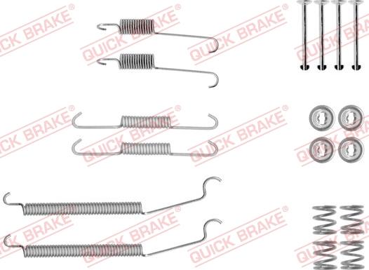 Kawe 105-0039 - Комплект принадлежности, спирани челюсти vvparts.bg