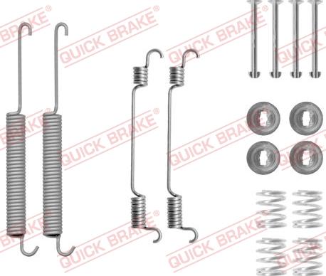 Kawe 105-0806 - Комплект принадлежности, спирани челюсти vvparts.bg