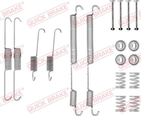 Kawe 105-0753 - Комплект принадлежности, спирани челюсти vvparts.bg