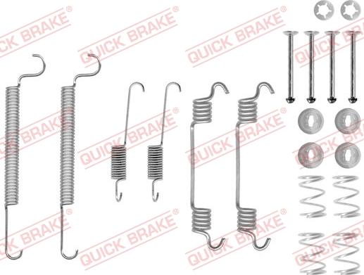 Kawe 105-0766 - Комплект принадлежности, спирани челюсти vvparts.bg