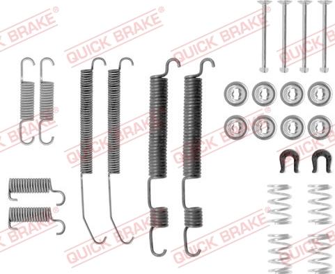 Kawe 105-0762 - Комплект принадлежности, спирани челюсти vvparts.bg