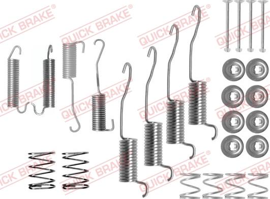 Kawe 105-0776 - Комплект принадлежности, спирани челюсти vvparts.bg