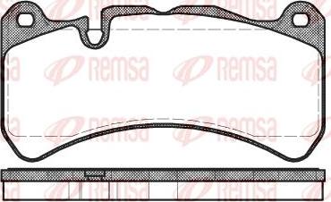 Kawe 1192 00 - Комплект спирачно феродо, дискови спирачки vvparts.bg