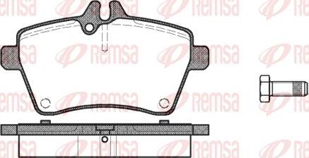 Kawe 1144 00 - Комплект спирачно феродо, дискови спирачки vvparts.bg