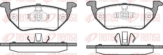 Kawe 1125 00 - Комплект спирачно феродо, дискови спирачки vvparts.bg