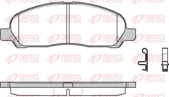 Kawe 1120 02 - Комплект спирачно феродо, дискови спирачки vvparts.bg