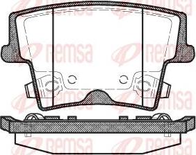 Kawe 1127 08 - Комплект спирачно феродо, дискови спирачки vvparts.bg