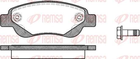 Kawe 1177 00 - Комплект спирачно феродо, дискови спирачки vvparts.bg