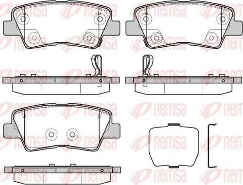 Kawe 1362 30 - Комплект спирачно феродо, дискови спирачки vvparts.bg