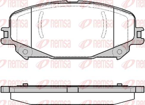 Kawe 1318 30 - Комплект спирачно феродо, дискови спирачки vvparts.bg