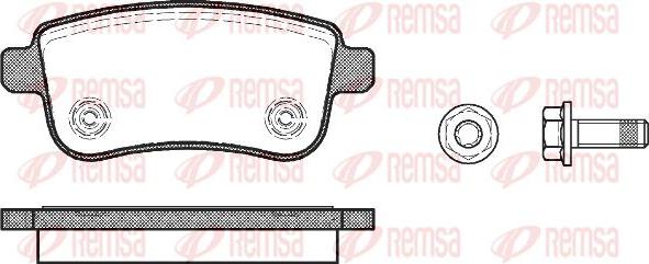 Kawe 1387 00 - Комплект спирачно феродо, дискови спирачки vvparts.bg