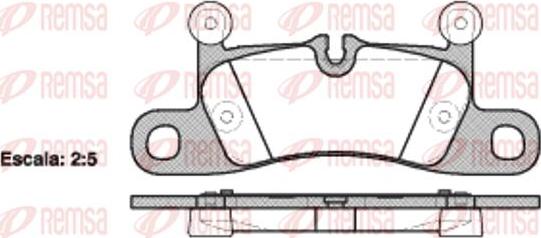 Kawe 1379 10 - Комплект спирачно феродо, дискови спирачки vvparts.bg