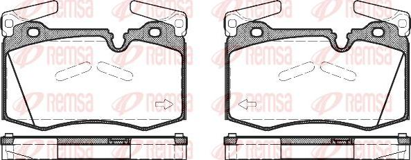 Kawe 1374 00 - Комплект спирачно феродо, дискови спирачки vvparts.bg