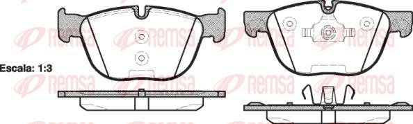 Kawe 1297 00 - Комплект спирачно феродо, дискови спирачки vvparts.bg