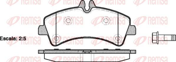 Kawe 1247 00 - Комплект спирачно феродо, дискови спирачки vvparts.bg