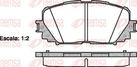 Kawe 1258 00 - Комплект спирачно феродо, дискови спирачки vvparts.bg