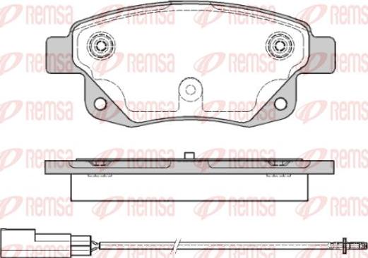 Kawe 1252 01 - Комплект спирачно феродо, дискови спирачки vvparts.bg