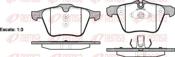 Kawe 1217 00 - Комплект спирачно феродо, дискови спирачки vvparts.bg