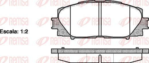 Kawe 1224 00 - Комплект спирачно феродо, дискови спирачки vvparts.bg