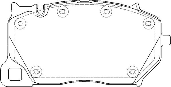 Kawe 1743 00 - Комплект спирачно феродо, дискови спирачки vvparts.bg