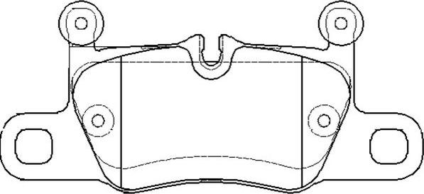 Kawe 1714 30 - Комплект спирачно феродо, дискови спирачки vvparts.bg