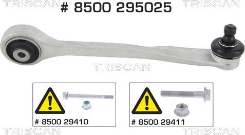 Kawe 8500 295025 - Носач, окачване на колелата vvparts.bg