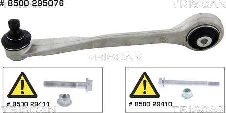 Kawe 8500 295076 - Носач, окачване на колелата vvparts.bg