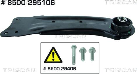 Kawe 8500 295106 - Носач, окачване на колелата vvparts.bg