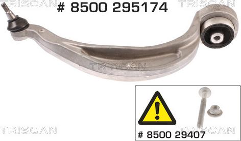 Kawe 8500 295174 - Носач, окачване на колелата vvparts.bg