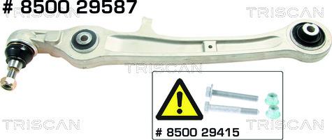 Kawe 8500 29587 - Носач, окачване на колелата vvparts.bg