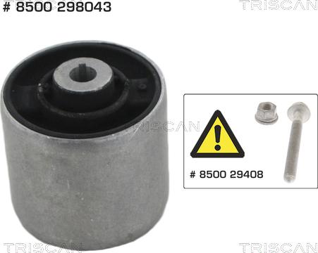 Kawe 8500 298043 - Тампон, носач vvparts.bg