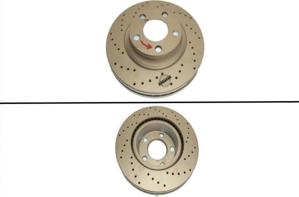 Kawe BDRS1731.25 - Спирачен диск vvparts.bg