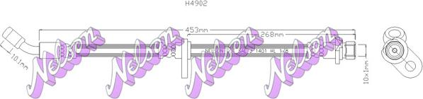 Kawe H4902 - Спирачен маркуч vvparts.bg