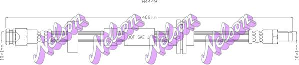 Kawe H4449 - Спирачен маркуч vvparts.bg