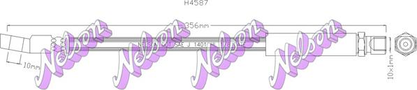 Kawe H4587 - Спирачен маркуч vvparts.bg