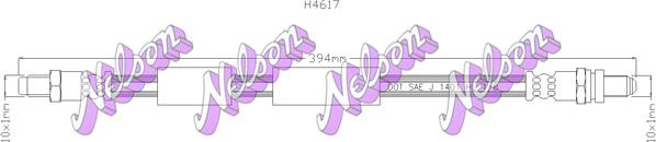 Kawe H4617 - Спирачен маркуч vvparts.bg