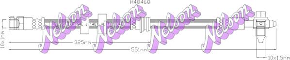 Kawe H4846Q - Спирачен маркуч vvparts.bg