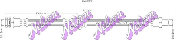 Kawe H4883 - Спирачен маркуч vvparts.bg