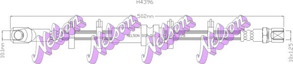 Kawe H4396 - Спирачен маркуч vvparts.bg