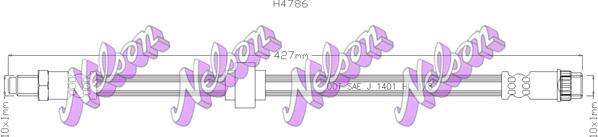 Kawe H4786 - Спирачен маркуч vvparts.bg