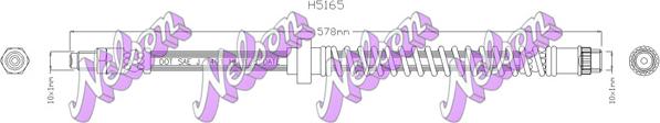 Kawe H5165 - Спирачен маркуч vvparts.bg